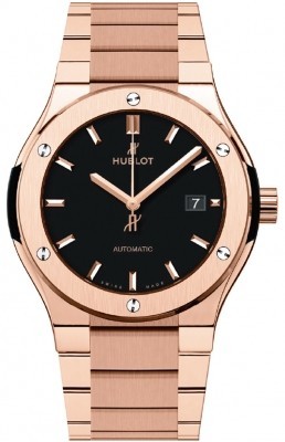 AAA Replica Hublot Classic Fusion Automatic Gold Mens Watch 548.ox.1180.ox